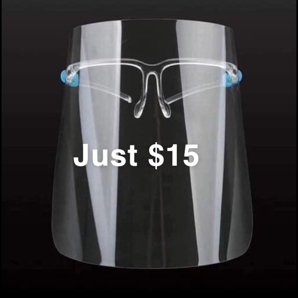 🛑 Comfy Face Shields 🛡